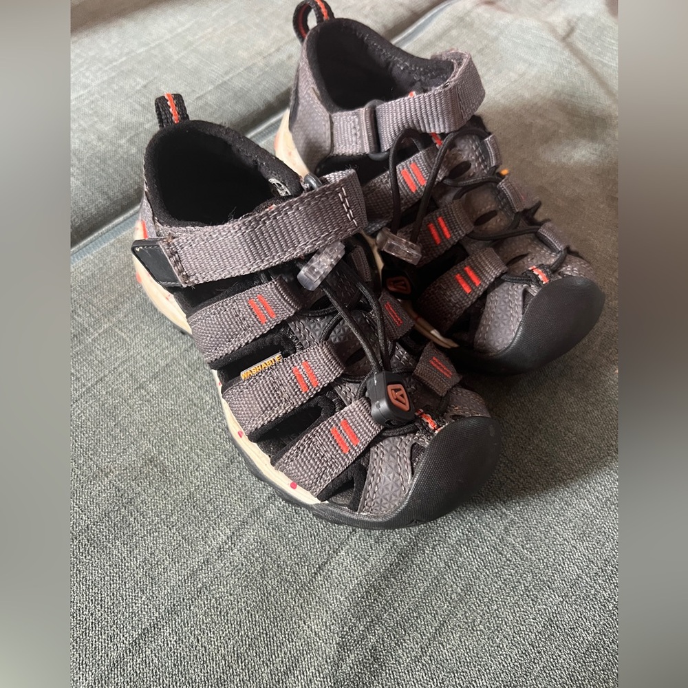 Keen Kids' Black and Red Water Shoes